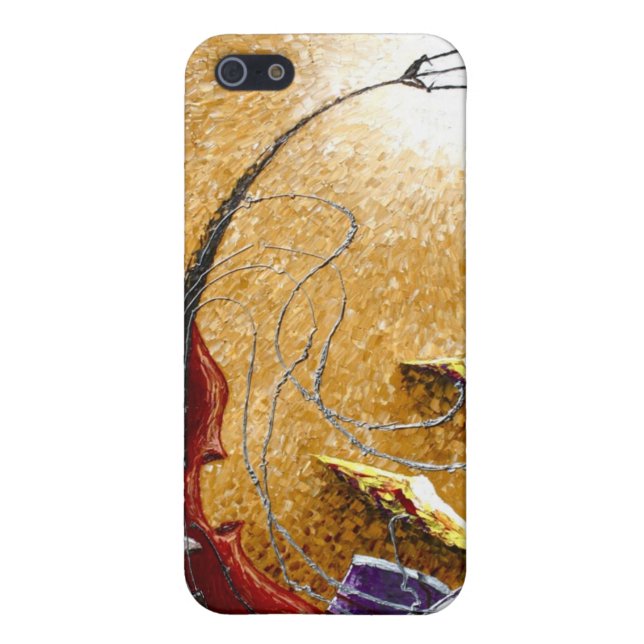 Trommeln Sie "n" Bass-iPhone 4 Speck-Kasten iPhone Hülle (Hinten)