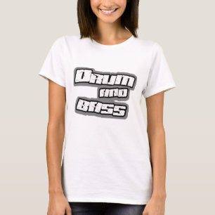TROMMELN Sie n-BASS-Mädchen DnB Dschungel T-Shirt