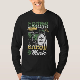 Trommeln sind das Becken des Musik-Drum-Player-Dru T-Shirt