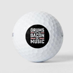 Trommeln sind das Herzstück des Musikdummers Golfball