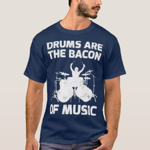 Trommeln sind das Herzstück von Musikgeschenk für T-Shirt