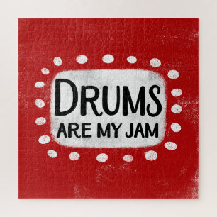 Trommeln sind mein Jam Jigsaw Puzzle