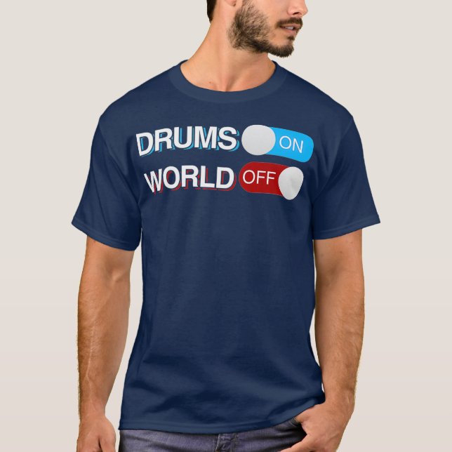 Trommeln T-Shirt (Vorderseite)