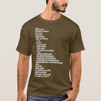 Trommelrudimente Trommler-Trommeln  T-Shirt