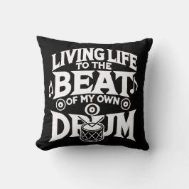 Trommelschlag Kissen