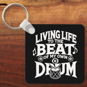 Trommelschlag Schlüsselanhänger