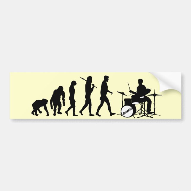 Trommler-Drumline-Drumsticks trüben Autoaufkleber (Vorne)