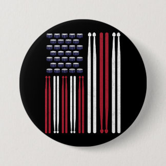 Trommler Drumsticks Button