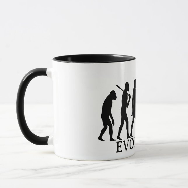 Trommler-Evolutions-Tasse Tasse (Links)