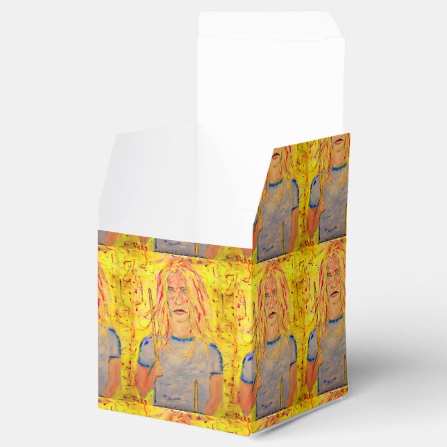 Trommlerrock Geschenkschachtel (Geöffnet)