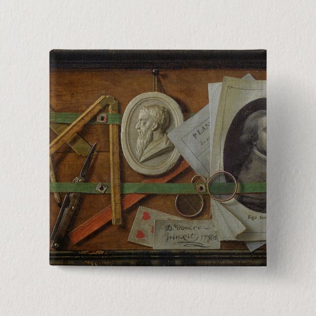 Trompe - L ' oeil, 1785 Button (Vorderseite)