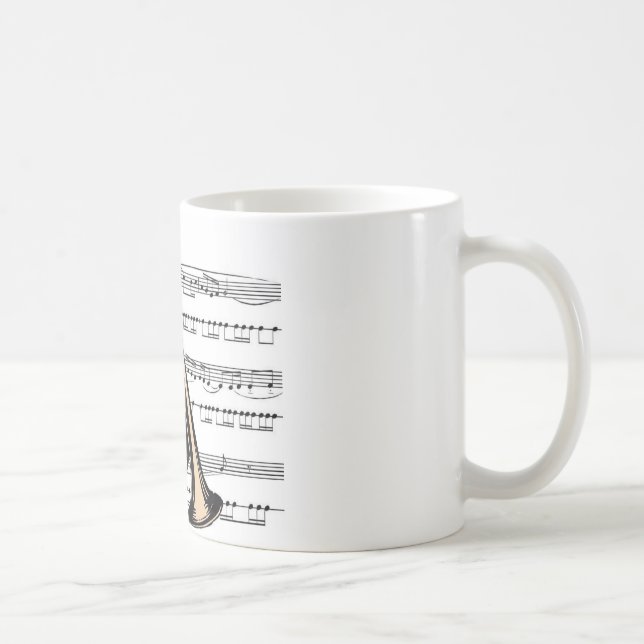 Trompet musical 12 B Kaffeetasse (Rechts)