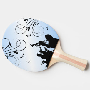 Trompet Section Blue Music Tischtennis Schläger