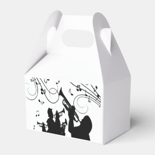 Trompet Section Jazz Music Geschenkschachtel