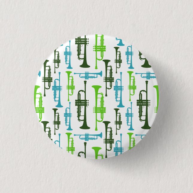 Trompetaste Button (Vorderseite)