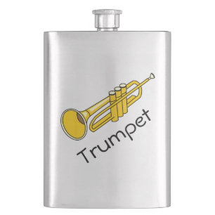 Trompete Flachmann