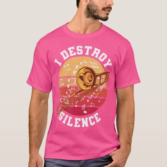 Trompete. Ich zerstöre die Stille. In meinem Kopf  T-Shirt (Vorderseite)
