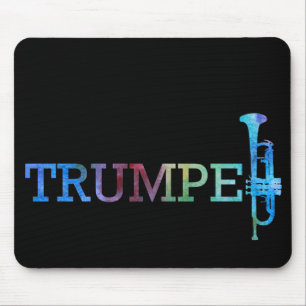 Trompete-Regenbogen Mousepad