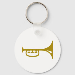 Trompete Schlüsselanhänger