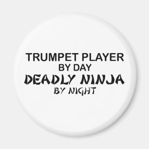 Trompete tödliches Ninja bis zum Nacht Magnet