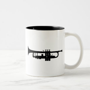 Trompete Zweifarbige Tasse