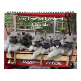 Trompetekeeshond-Kalender Kalender
