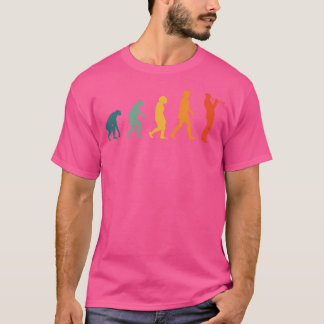 Trompeten Evolution Retro Trompeter Trompeten T-Shirt