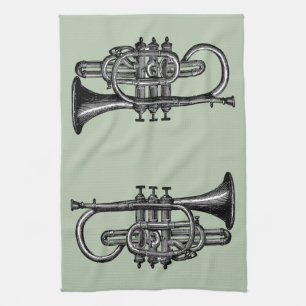 Trompeten Küchentuch