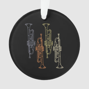 Trompeten Vintage Ornament