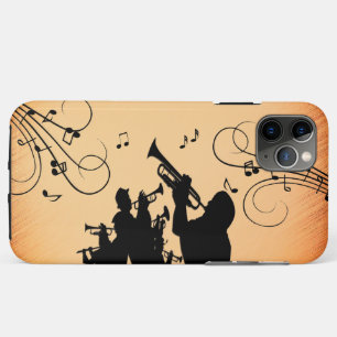 Trompetenbereich Jazz-Musik Orange  Case-Mate iPhone Hülle
