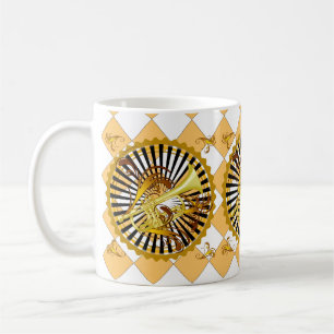 Trompetenwirbel-Tasse Kaffeetasse