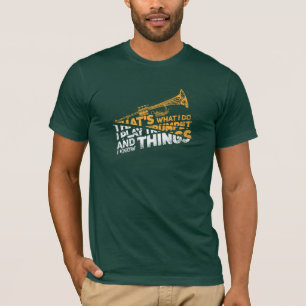 Trompeter, die Band-Neuheit zusammenbringen T-Shirt