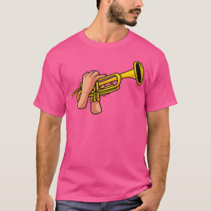 Trompeter Handmusiker Jazzmusik Marschkapelle T T-Shirt