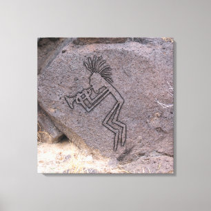 Trompeter Leinwanddruck