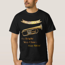 Trompeter Lustiger Humor Musikinstrument T-Shirt