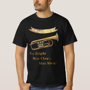 Trompeter Lustiger Humor Musikinstrument T-Shirt