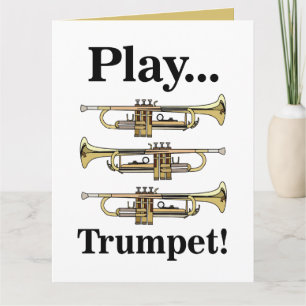 Trompeter Musiker Karte