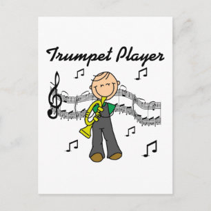 Trompeter T-Shirts und Geschenke Postkarte