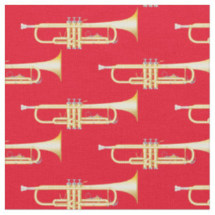Trompets Music Musical Room Decke Rot Stoff