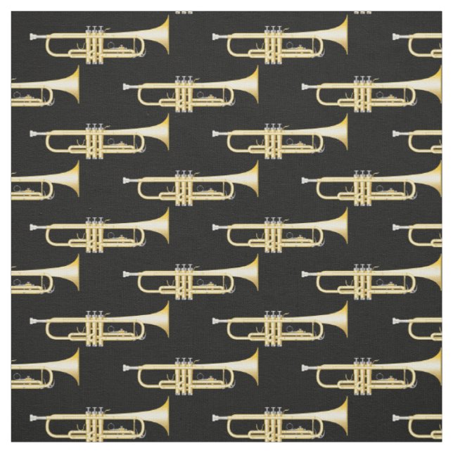 Trompets Music Musical Room Decke Stoff (Muster)