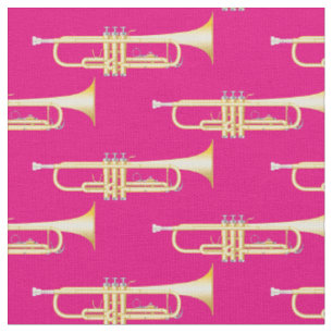 Trompets Music Musician Saal Dekoration Rosa Stoff