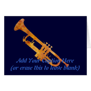 Trompette orange d'or