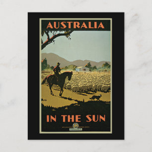 Trompf Australien in der Sonne Postkarte