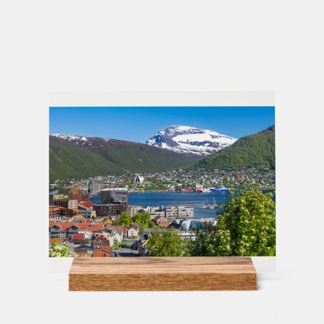 Tromsø Acrylschild (Vorderseite)