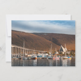 Tromso Cathedral Norwegen Card