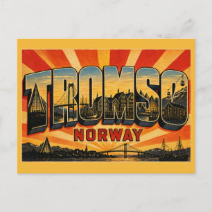 Tromsø Norwegen Arktische Kathedrale Postkarte