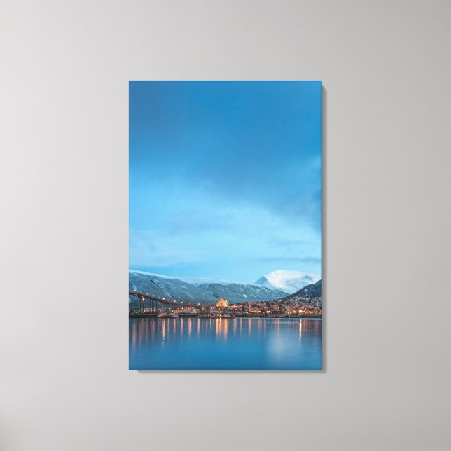Tromso Norwegen Leinwanddruck (Vorderseite)