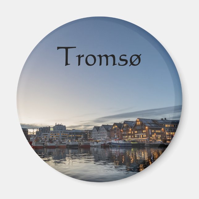 Tromso Norwegen Magnet (Vorne)