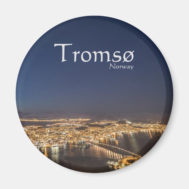 Tromso Norwegen Magnet (Vorne)