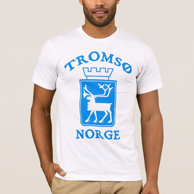 Tromsø, Norwegen (Norge) T-Shirt (Vorderseite)